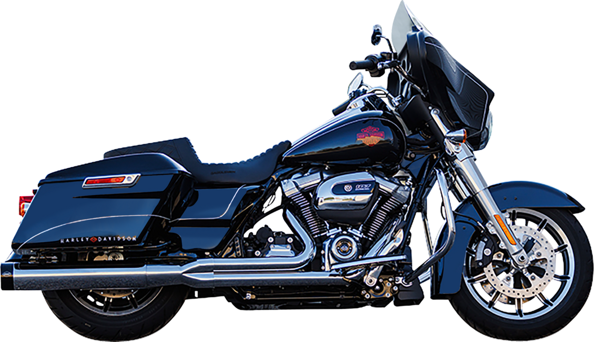 2-into-1 Sidewinder Exhaust System - 50-State - Chrome - M8 Touring 2017 - 2024