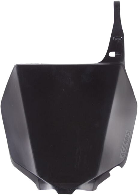 Front Number Plate - Black 2001 - 2009