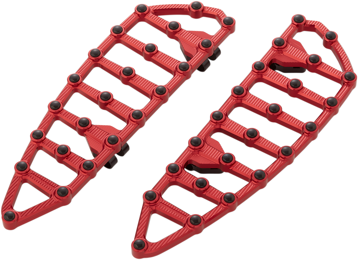 MX Driver Floorboards - Red 1999 - 2020