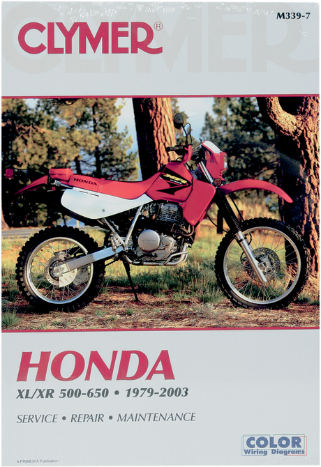 Manual - Honda XL/XR 500/600 1979 - 1990