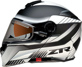 Solaris Helmet - Scythe - Electric - White/Black - Large