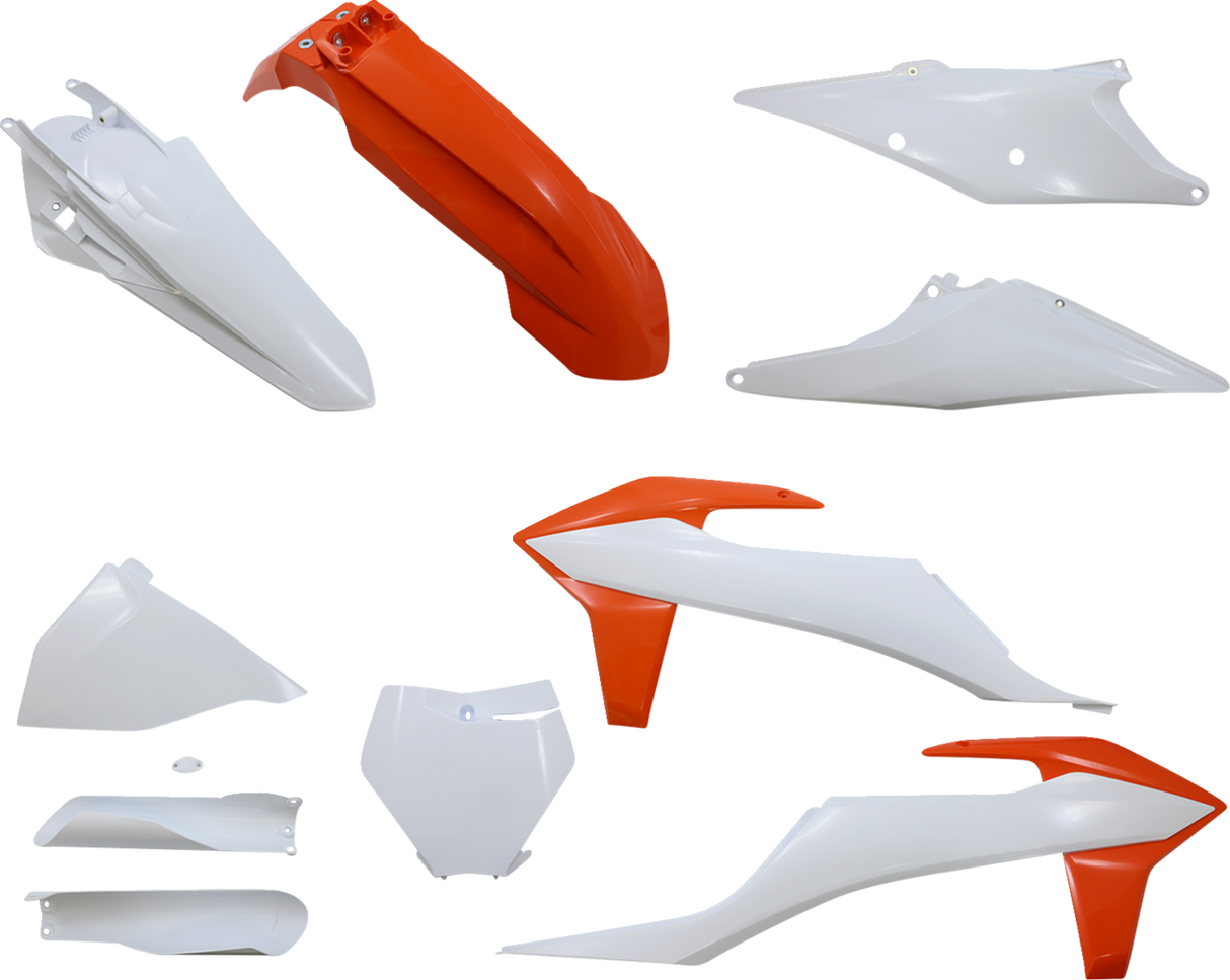 Full Replacement Body Kit - OEM White/Orange 2019 - 2022