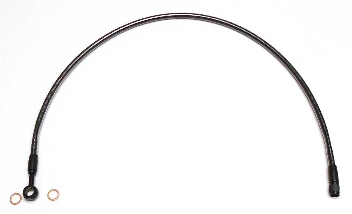 Brake Line - 10mm-35° - 27\" - Black Pearl 2014 - 2016