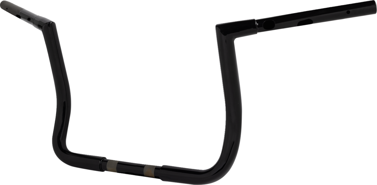 Pre-Wired Twin Peaks Handlebar - 1-1/4\" x 12\" - Black 2023 - 2024