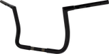 Pre-Wired Twin Peaks Handlebar - 1-1/4\" x 12\" - Black 2023 - 2024