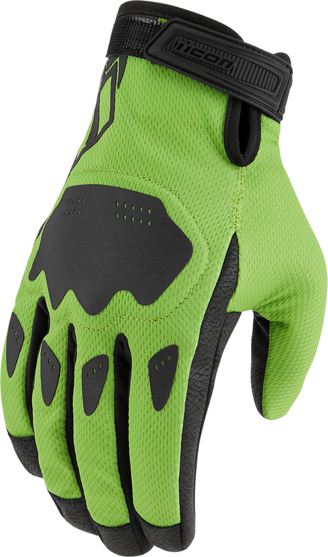 Hooligan™ CE Gloves - Green - 3XL