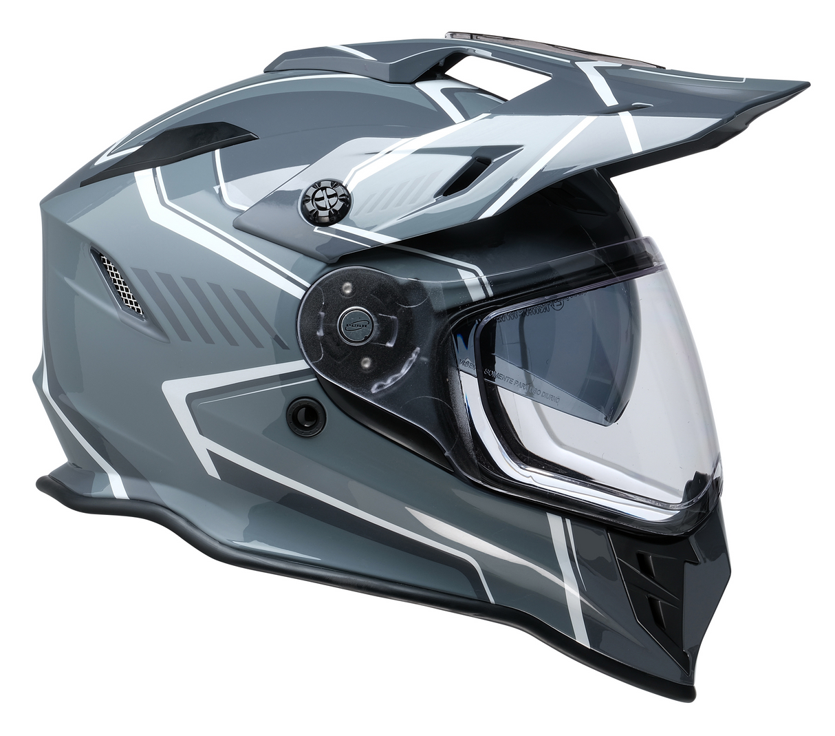 Range 2.0 Helmet - Voyager - Gray/White - Large