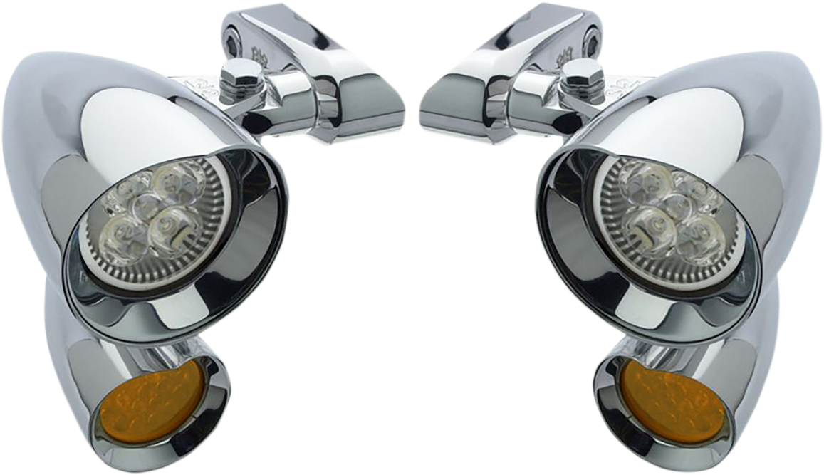Spotlight - Turn Signal - Chrome 2015 - 2020