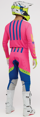 SPORTMODE Flite Neon [LE] Pants - Neon Pink/Blue - US 30