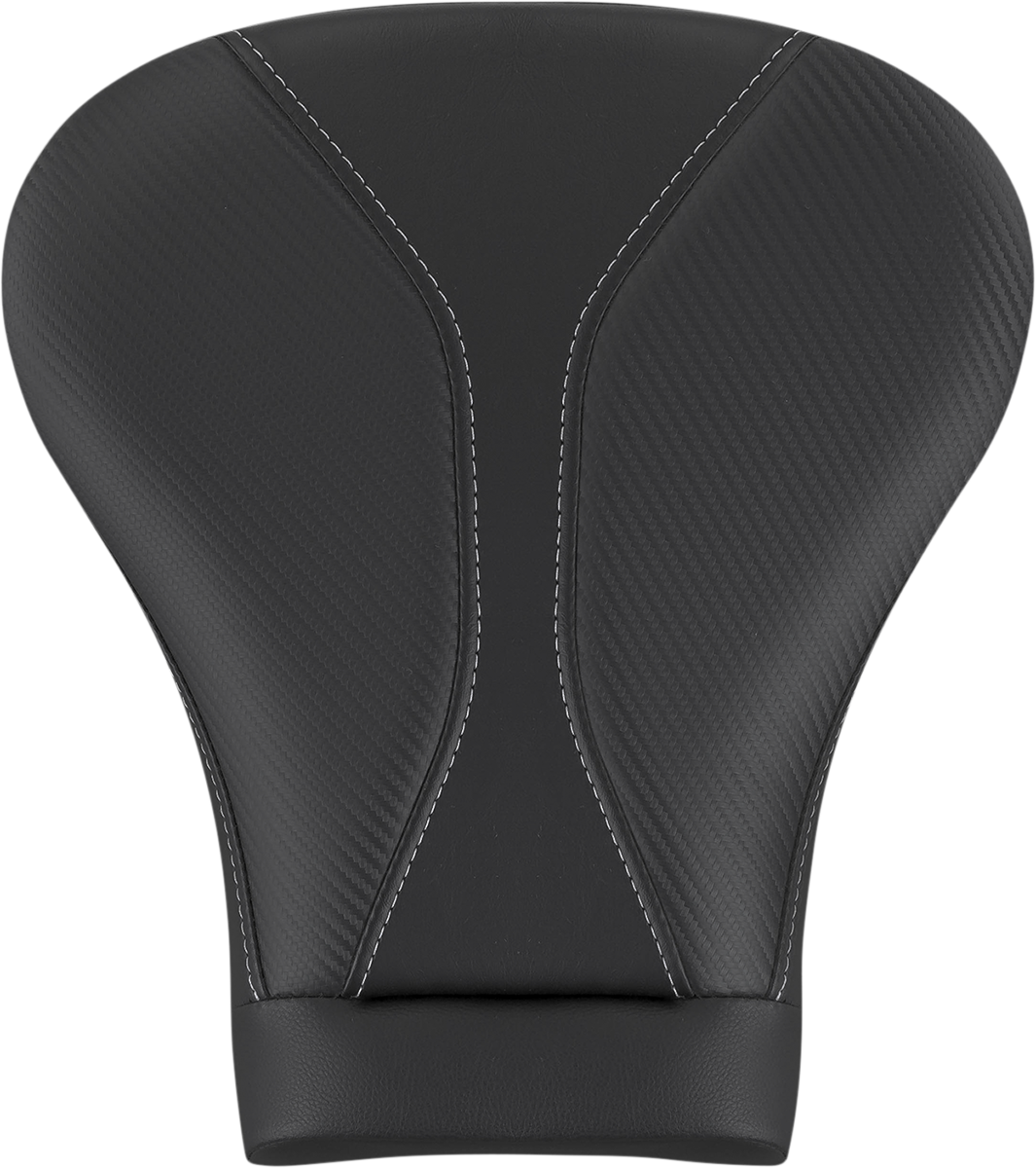 Dominator Pillion Pad - Touring - Black w/ Gray Stitching - FL \'08-\'23 2008 - 2023