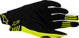 Techstar MX Gloves - Black/Fluo Yellow - XL