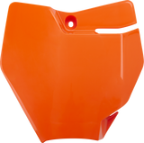 Front Number Plate - \'16 Orange - MC | SX 2016 - 2023