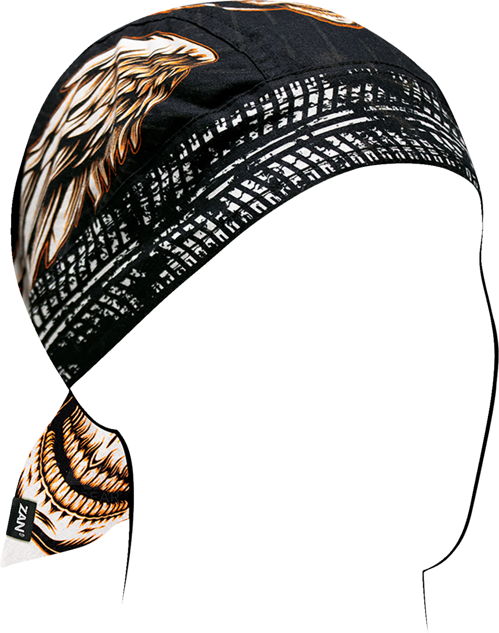 Flydanna® Head Wrap - Flaming Skull