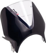 Windscreen - 13\" - Black/Clear 1982 - 2023