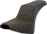 Step-Up Seat - Honeycomb - Gold Stitching - FXBB/FXST \'18-\'24 2018 - 2024