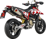 Slip-On Line Mufflers - Titanium - Hypermotard 698 2024 - 2025