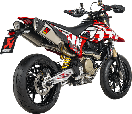 Slip-On Line Mufflers - Titanium - Hypermotard 698 2024 - 2025