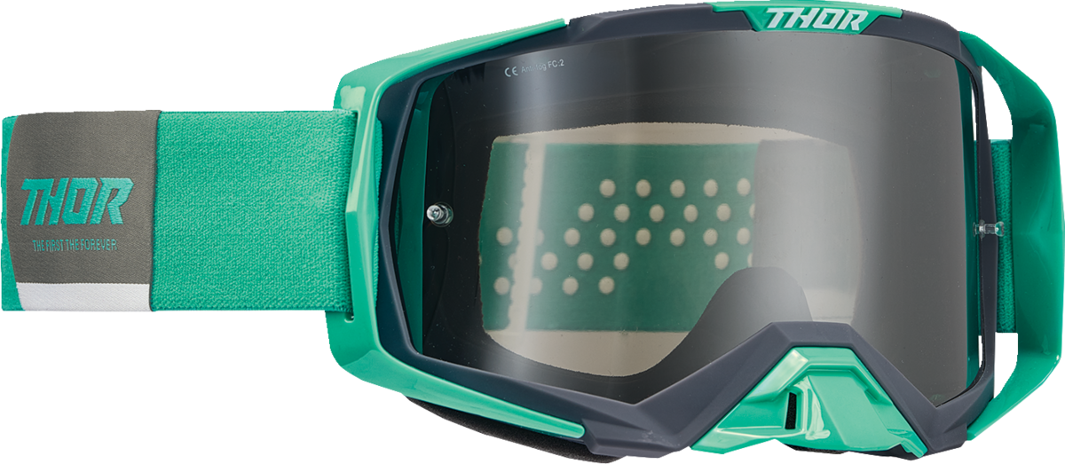 Activate Goggle - Teal/Charcoal - Smoke Mirror Lens