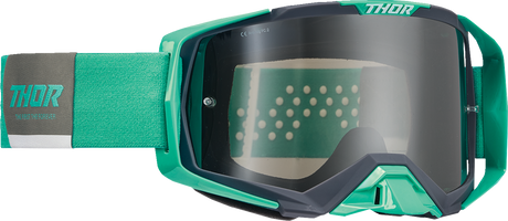Activate Goggle - Teal/Charcoal - Smoke Mirror Lens