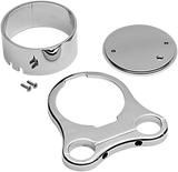 1.25\" T-Bar Single Gauge Mount - Chrome - For \'00-\'22 OEM Style Gauges