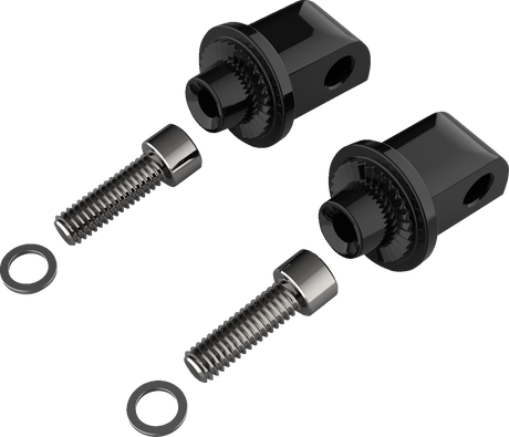 Peg Adapter - Passenger - Black - Indian 2014 - 2023