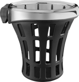 Drink Holder - Gen 2 - Big Ass® - Chrome - Chrome 7/8\"/1\" Handlebar Mount