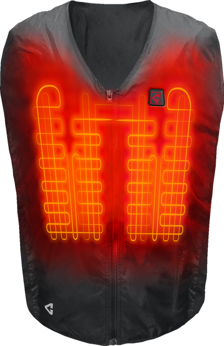 7V Battery Heated Vest Liner - Black - L/XL
