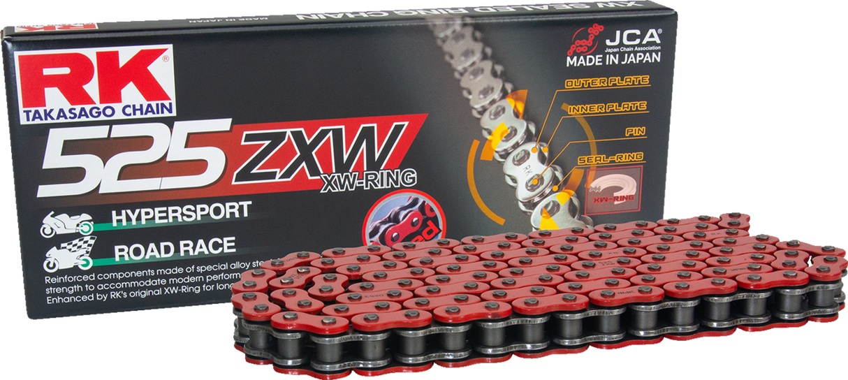 525 ZXW - Drive Chain - 150 Links - Red