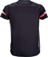 Mountain Bike Short-Sleeve Jersey - Red/Black - Large