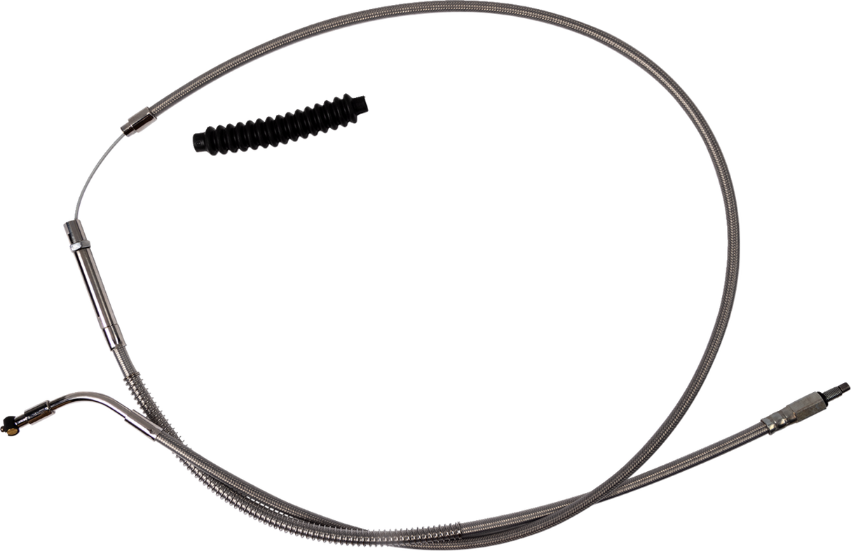 High-Efficiency Stainless Steel Clutch Cable for Harley-Davidson - +6\" - \'23-\'24 FLTRXSE 2023 - 2024