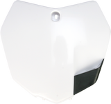 Front Number Plate - White 2012 - 2016