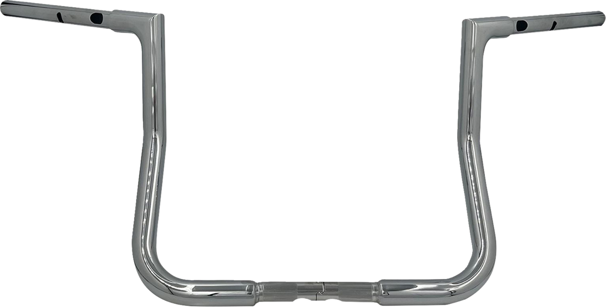 1-1/4\" EZ Install Flat Top Handlebar - Reduced Reach - 13\" - Chrome 2023 - 2024
