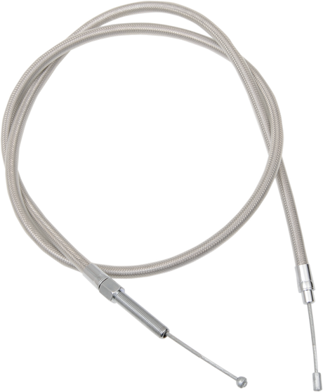 High-Efficiency Braided Stainless Steel Clutch Cable - 59-5/16\" 1980 - 1986