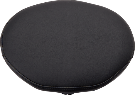Oval Sissy Bar Pad - Smooth - Black - FL \'99-\'22 1999 - 2022