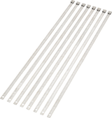 Cable Tie - Silver - 14\" - 8 Pack