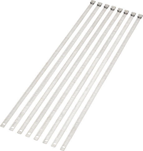 Cable Tie - Silver - 14\" - 8 Pack