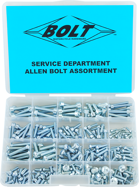Bolt Assortment - Allen - 372-Piece