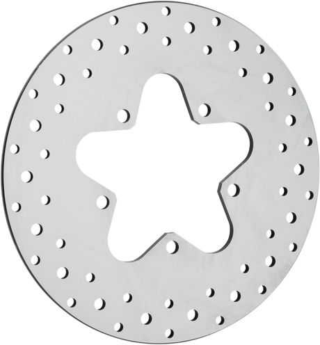 Drilled Brake Rotor - Rear - 11.5\" - Touring 1986 - 1999