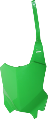 Front Number Plate - Green 2016 - 2023