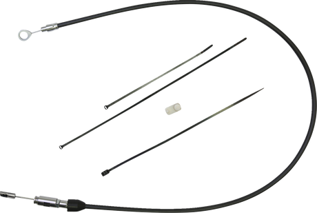 Quick Connect Clutch Cable - Upper - 46\" - Black/Chrome 2021 - 2023