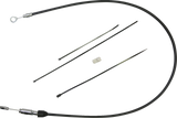 Quick Connect Clutch Cable - Upper - 33\" - Black/Chrome 2018 - 2023