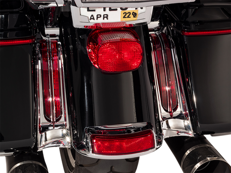 Filler Panel Lights - Red/Chrome 2014 - 2020