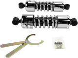 412 Series Shock - 11\" - Standard - Chrome - Dyna 2005 - 2014