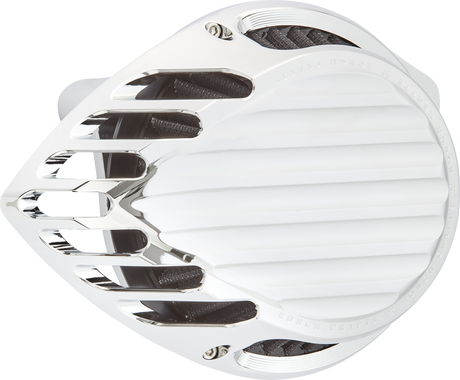 Rough Craft Air Cleaner Kit - Chrome 2023 - 2024