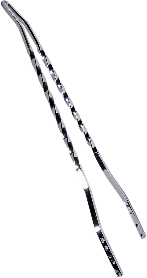 Twisted Sticks Sissy Bar - Black - 30\"