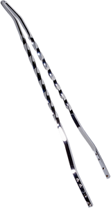 Twisted Sticks Sissy Bar - Black - 30\"