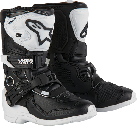 Kids Tech 3S Boots - Black/White - US 1 / EU 33