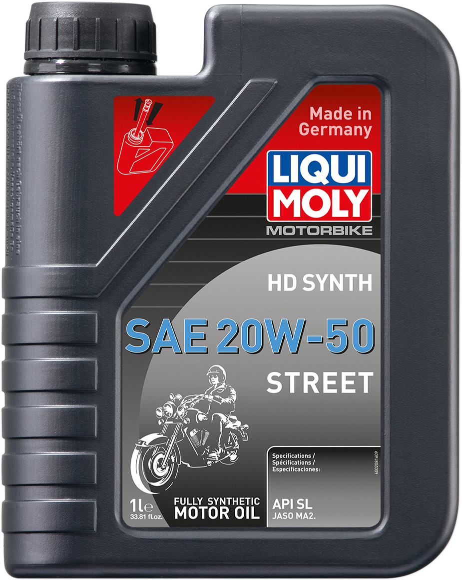 H-D® Synthetic 4T Street Oil - 20W-50 - 1 Liter