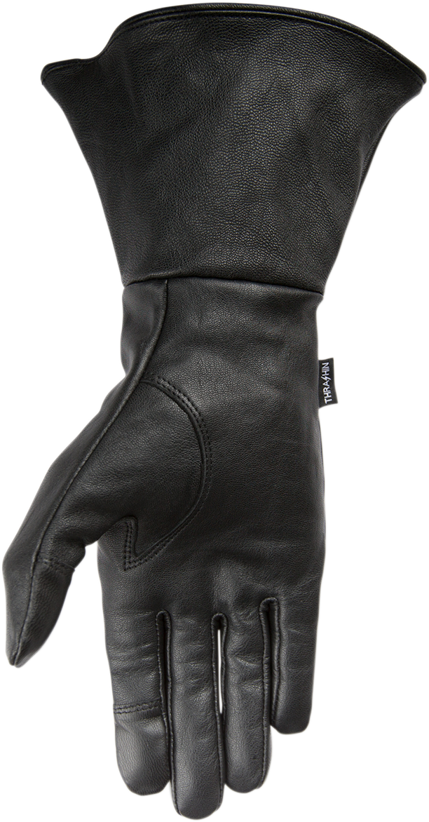 Siege Insulated Gauntlet Gloves - Black - Medium