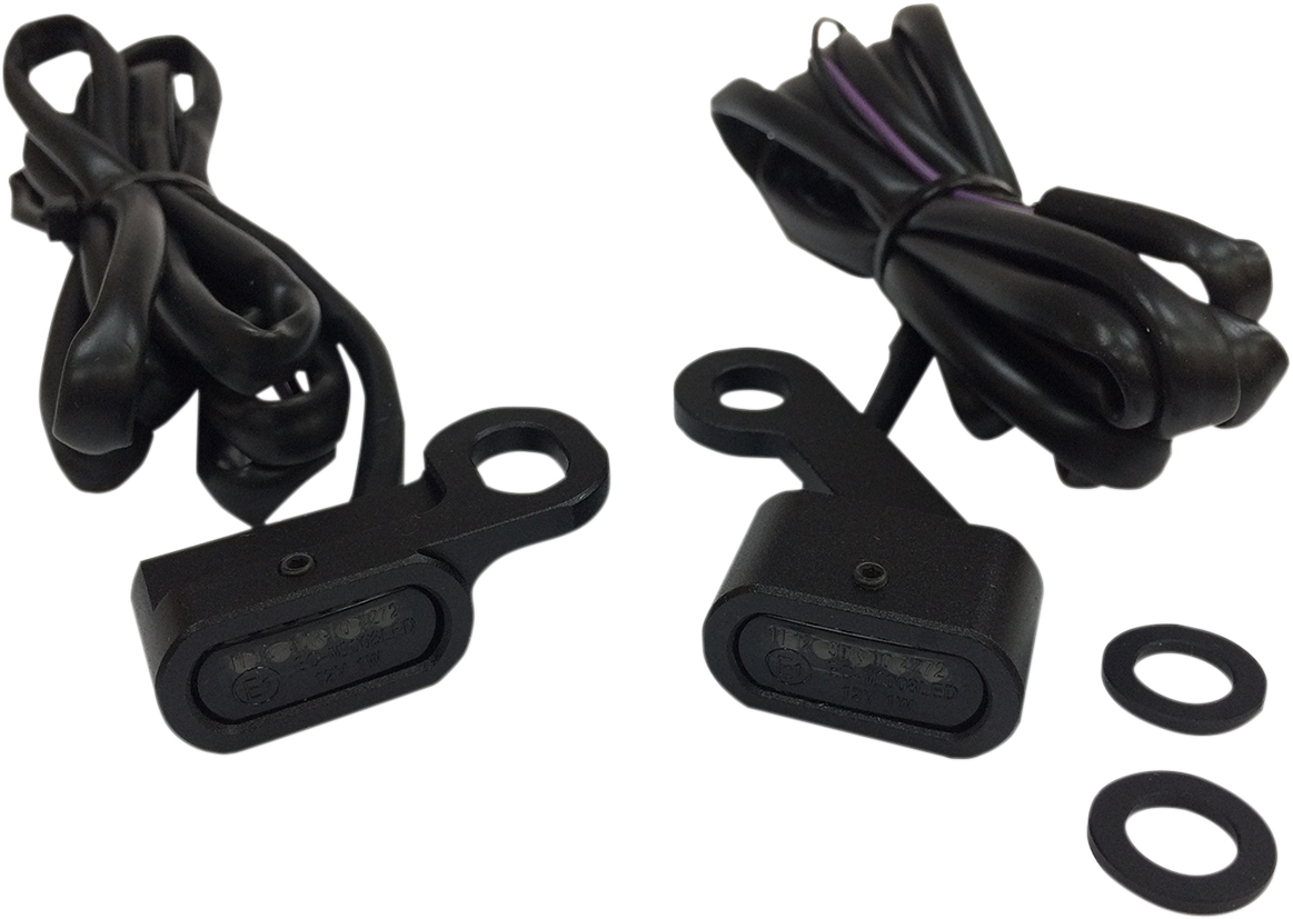 LED Handlebar Marker Lights - XL - Black/Smoke 2014 - 2022